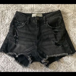 Abercrombie & Fitch High Rise Shorts